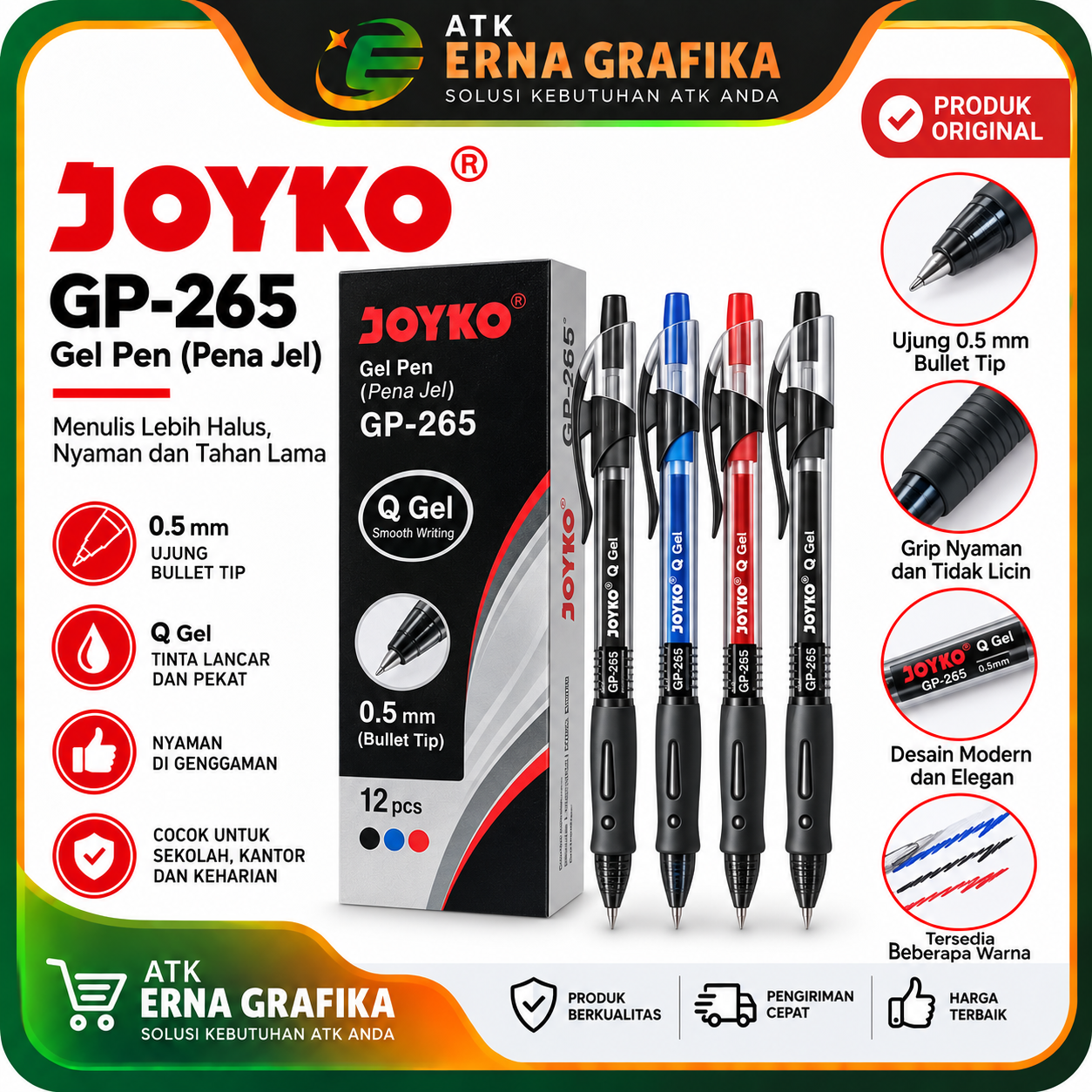 JOYKO GP-265 Gel Pen